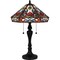 Quoizel Tiffany Table Lamp Tiffany 2 Lights Matte Black TF16142MBK - alternate 1